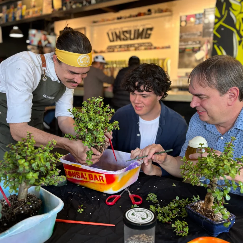 Bonsai Workshop at Celestial Beerworks