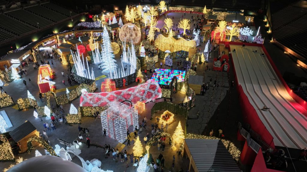 Classic Christmas Alpine Adventure Lights Up Dallas